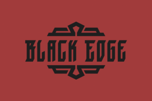 Black Edge: Elevating Visual Identity with Modern Blackletter Typography