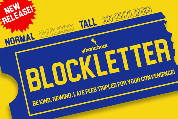 Blockletter: The Bold, Retro-Revival Typeface for Modern Design
