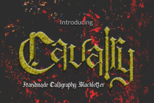 Cavalry: A Detailed Look at This Handmade Blackletter Typeface