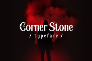 Corner Stone: Elevating Brand Identity with a Bold Blackletter Typeface