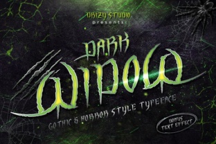 Dark Widow: Integrating Gothic Horror Typography into Professional Design Workflows