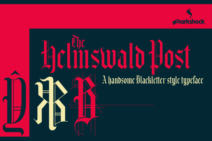 Helmswald Post: A Modern Take on Medieval Blackletter