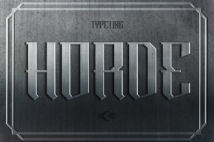 Horde: The Blackletter Font That Bridges Medieval Grit and Modern Design