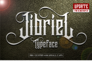 Jibriel: Elevating Design with Bold Blackletter Aesthetics