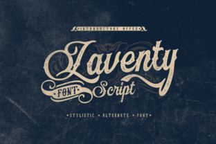 Laventys Script: A Vintage Pairing for Bold Design
