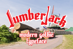 Lumberjack: A Modern Gothic Typeface for Bold Branding