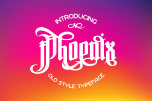 Phoenix: A Gothic Typeface for High-Impact Design
